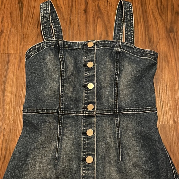 ⭐️ Host Pick ⭐️ Volcom • Denim • Small • Mini • Dress • - Picture 5 of 11